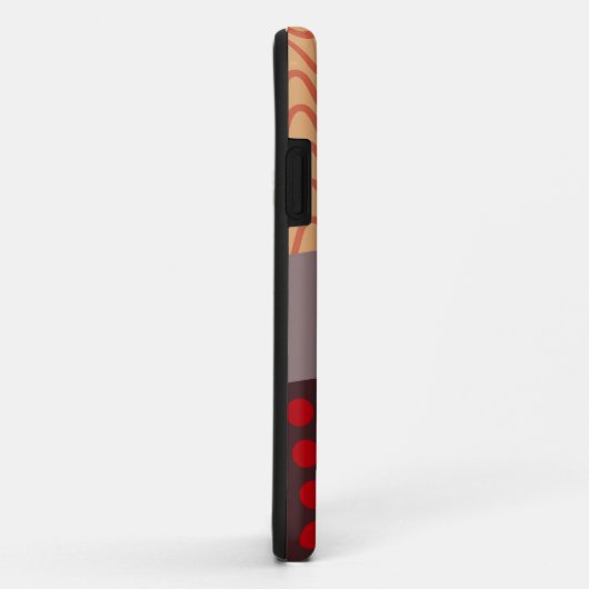 Wellen und Regen Case-Mate iPhone Hülle (Hinten/Rechts)