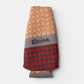 Wellen und Regen Flaschenkühler (Vorderseite)