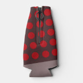 Wellen und Regen Flaschenkühler (Rückseite)