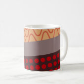 Wellen und Regen Kaffeetasse (VorderseiteRechts)
