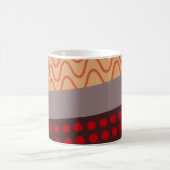 Wellen und Regen Kaffeetasse (Mittel)
