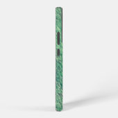 Wellen von Grün Samsung Galaxy Hülle (Rechte Seite)