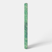 Wellen von Grün Samsung Galaxy Hülle (Linke Seite)