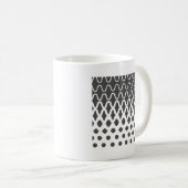 Wellen zu Partikeln Kaffeetasse (VorderseiteRechts)