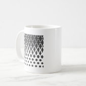 Wellen zu Partikeln Kaffeetasse (Vorderseite Links)