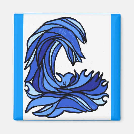 Wellenabsturz Magnet (Vorne)