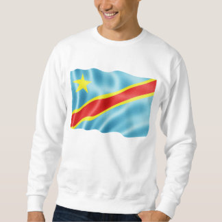 Wellenartig bewegen des Kongo-Kinshasa Sweatshirt