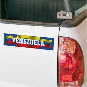 Wellenartig bewegende Flagge Venezuelas Autoaufkleber (Auf Lkw)