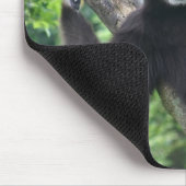 Wellenartig bewegender Affe Mousepad (Ecke)