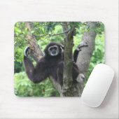 Wellenartig bewegender Affe Mousepad (Mit Mouse)