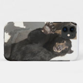 Wellenartig bewegender Bär Case-Mate iPhone Hülle (Rückseite (Horizontal))