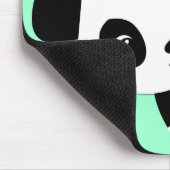 Wellenartig bewegender Panda Mousepad (Ecke)