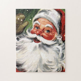 Wellenartig bewegender Weihnachtsmann Puzzle