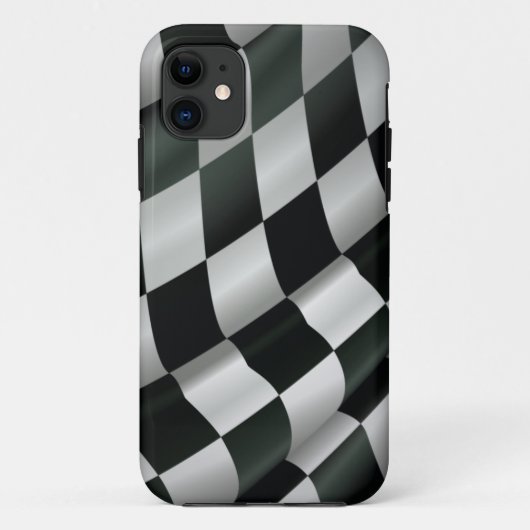 Wellenartig bewegender Zielflagge iPhone 5 Fall Case-Mate iPhone Hülle (Rückseite)