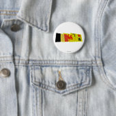 Wellenartig bewegendes Flaggen-Trio Hainaut Button (Beispiel)