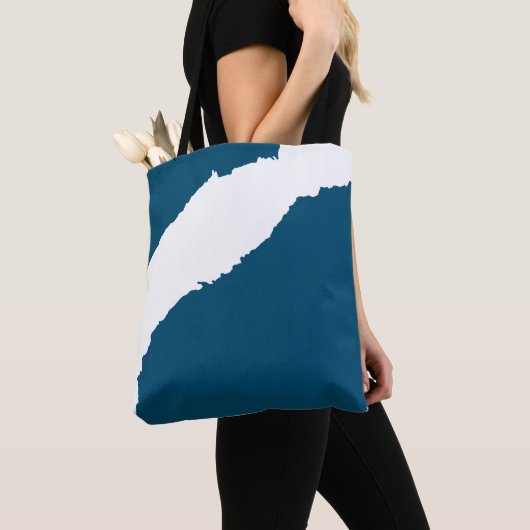Wellenblau Tasche (Von Nahem)