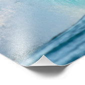 Wellenbrecher-Foto-Druck Fotodruck (Ecke)