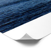 Wellenbrecher in Bali Poster (Ecke)