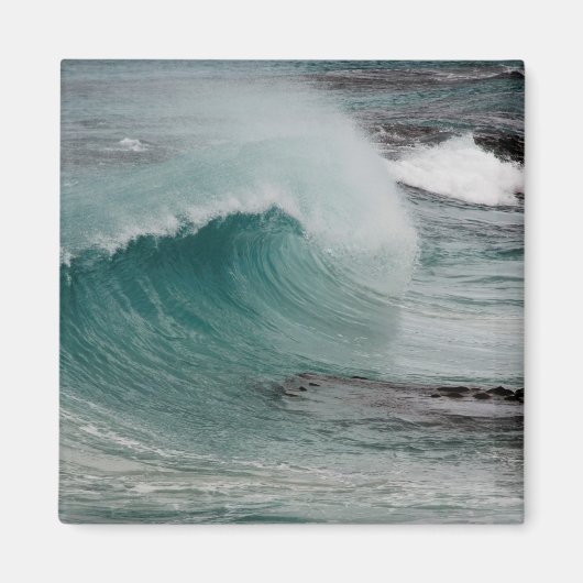 Wellenbrecher in Tasmanien Magnet (Vorne)