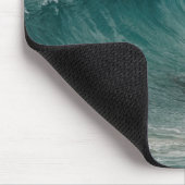 Wellenbrecher in Tasmanien Mousepad (Ecke)
