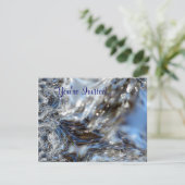 Welleneinladung Einladung (Stehend Vorderseite)