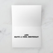 WELLENFANG/HABEN COOLEN GEBURTSTAG KARTE (Innenseite)