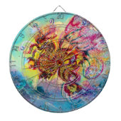 WELLENFANTASIE DARTSCHEIBE (vorne)