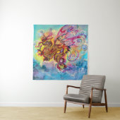 WELLENFANTASIE WANDTEPPICH (Beispiel)