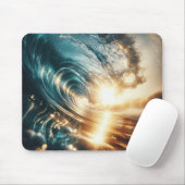 Wellenfass Mousepad (Mit Mouse)