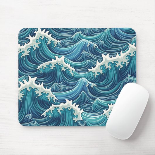 Wellenform-Maus Mousepad (Mit Mouse)