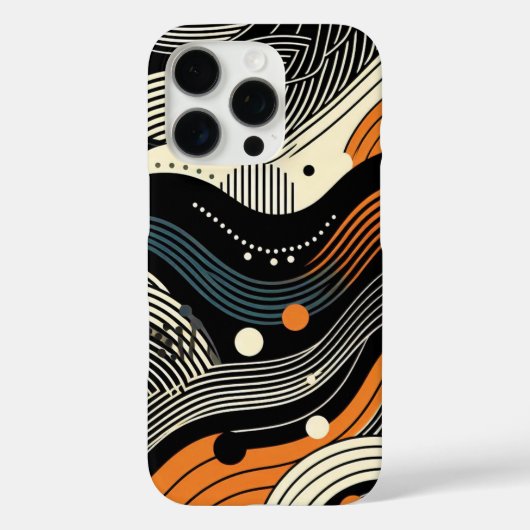 Wellenform Orbit Case-Mate iPhone Hülle (Rückseite)