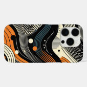 Wellenform Orbit Case-Mate iPhone Hülle (Rückseite (Horizontal))