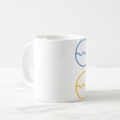 Wellenformen Kaffeetasse (Vorderseite Links)