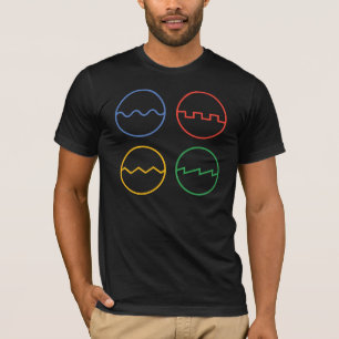 Wellenformen T-Shirt