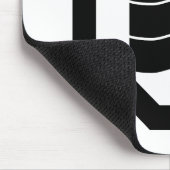 Wellenförmige Kanji-Zeichen für drei in Oshiki Mousepad (Ecke)