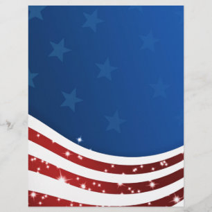 Wellenförmige USA/SAD-Flagge, Sterne, Sochi-Spiele