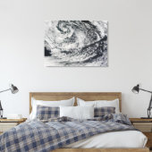 Wellenförmige Wellenwolken 2 Leinwanddruck (Insitu (Schlafzimmer))