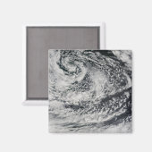 Wellenförmige Wellenwolken 2 Magnet (Vorderseite/Rückseite)