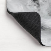 Wellenförmige Wellenwolken Mousepad (Ecke)