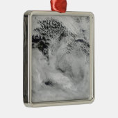 Wellenförmige Wellenwolken Ornament Aus Metall (Rechts)