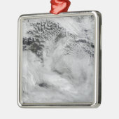 Wellenförmige Wellenwolken Ornament Aus Metall (Links)