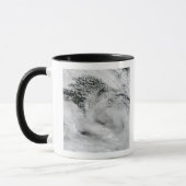 Wellenförmige Wellenwolken Tasse (Links)