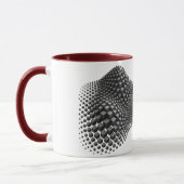 Wellenförmiger Metallwürfel Tasse (Links)