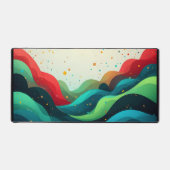 Wellenfusion Schreibtischunterlage (Vorderseite)