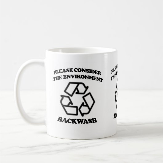Wellengang-Recyceln Kaffeetasse (Links)