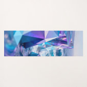 Wellengeometrie faltet sich in Origami-Klippen Yogamatte (Rückseite (Horizontal))