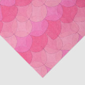 Wellengeometrisches Gewebepapier Seidenpapier (Detail)