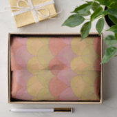 Wellengeometrisches Gewebepapier Seidenpapier (Geschenk)