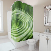 Wellenkonzentrische Wellen Duschvorhang (Beispiel)