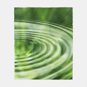 Wellenkonzentrische Wellen Fleecedecke